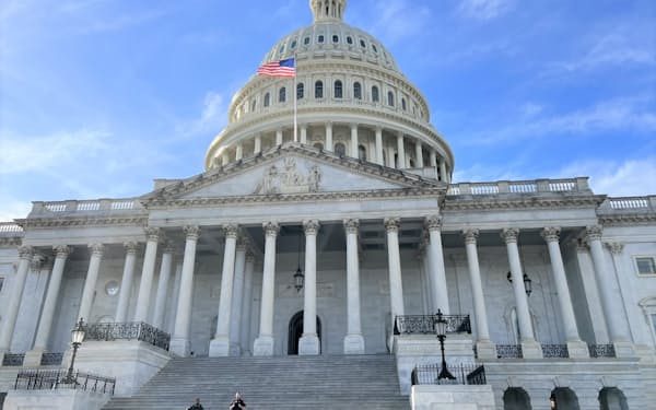 米議会では上院もコロナ起源について情報開示を求める法案を可決していた（2月、ワシントン）