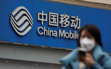 中国移動など中国通信3社は新トークン料金プランを打ち出した(写真はロイター)