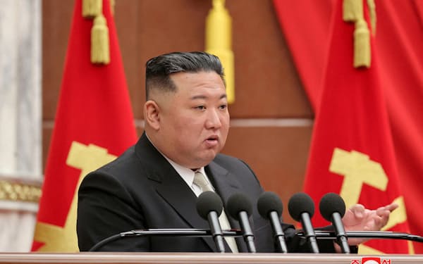 北朝鮮は金正恩朝鮮労働党総書記が指導する会議で、農村振興に向けた朝鮮人民軍の活動を決めた（1日）＝朝鮮中央通信・ロイター