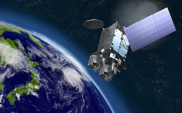 次期静止気象衛星「ひまわり10号」のイメージ