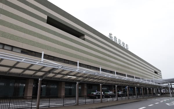 新たな活用策を検討している県営名古屋空港ターミナルビル