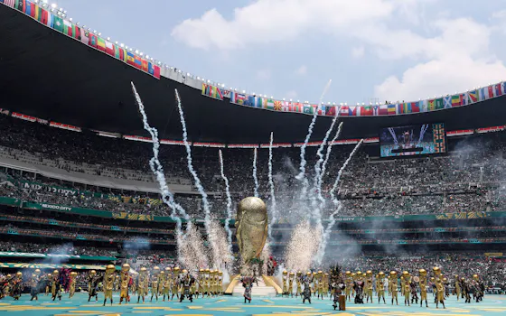 開幕戦の地となった旧「アステカ・スタジアム」は中南米サッカーの聖地だ(11日、メキシコシティ)=三村幸作撮影 開幕戦の地となった旧「アステカ・スタジアム」は中南米サッカーの聖地だ(11日、メキシコシティ)=三村幸作撮影