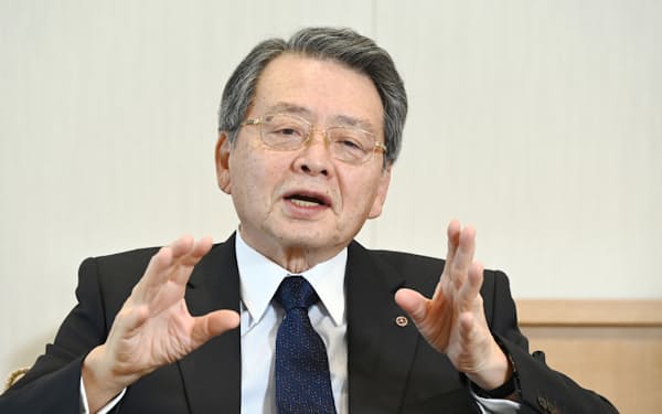 日本商工会議所の小林健会頭は中小企業に積極的な賃上げを呼び掛けている