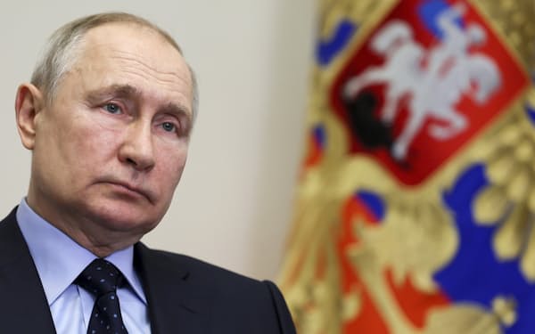 ロシアのプーチン大統領は核兵器で米欧を揺さぶる＝ＡＰ