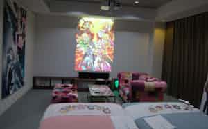 閉館が決まった「EJアニメホテル」の客室例(埼玉県所沢市)