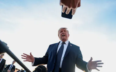 今回のイランとの戦闘終結合意はトランプ米大統領がいかにアピールしようとも恒久的な解決策にはならない=ロイター
