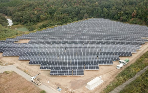 NTTアノードエナジーが保有する太陽光発電施設