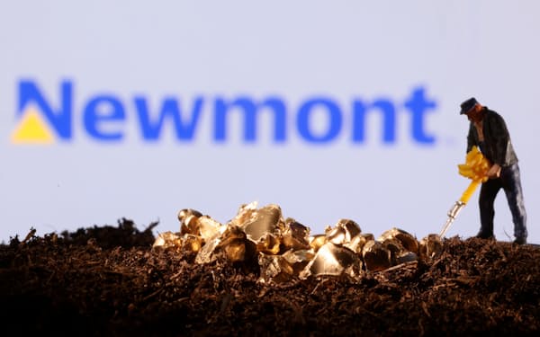 米金鉱山大手ニューモントは豪鉱山大手に約2兆6000億円の買収案を提示した＝ロイター