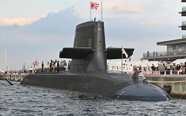 海上自衛隊の潜水艦「たいげい」