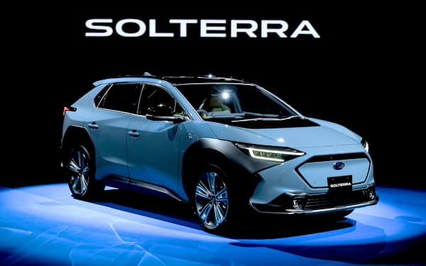 スバルがトヨタと共同開発したEV「ソルテラ」