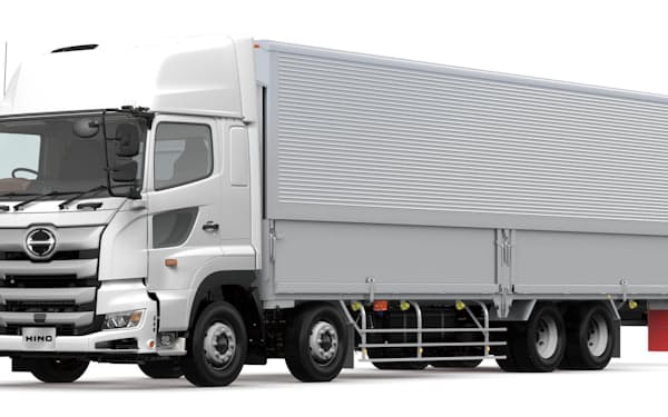 日野自動車が発売した大型トラック「プロフィア」の改良モデル