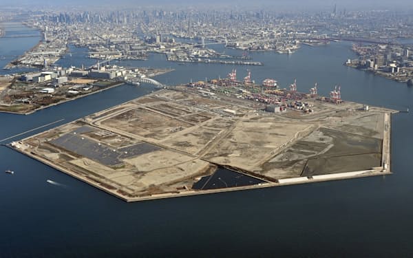 大阪のIRは大阪湾に浮かぶ人工島・夢洲（ゆめしま）を拠点とする計画だ。