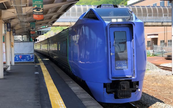 特急「北斗」など、函館方面の列車の予約数が低迷している