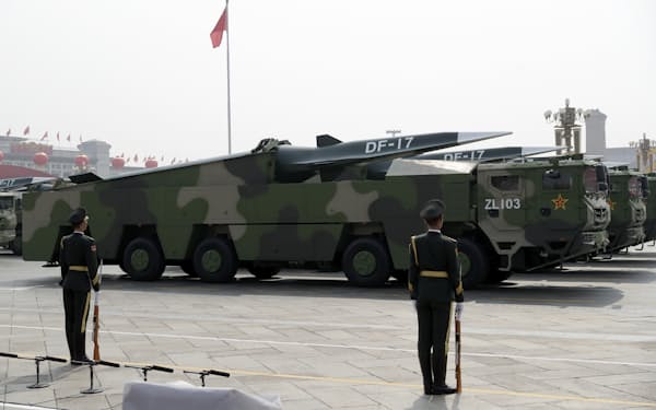 中国は核弾頭を搭載できる弾道ミサイルの開発を加速している＝ＡＰ