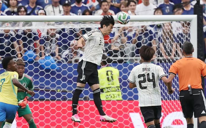 W杯日本対ブラジル速報!佐野海舟のゴールで日本が先制リード