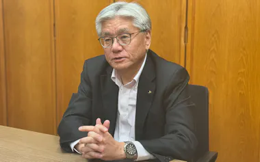 プラス常務でアストラム(旧ぺんてる)の会長も兼務する高橋智和氏