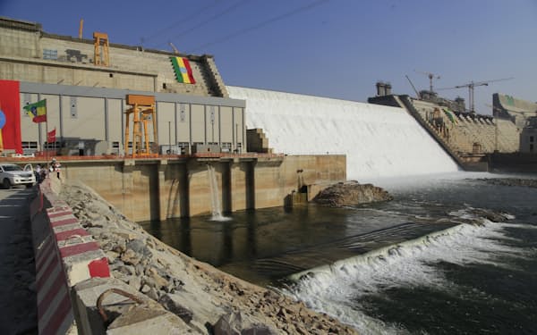 エチオピアはナイル川流域にダムを建設し、水源を共有するエジプトやスーダンから反発を受けている＝ゲッティ共同