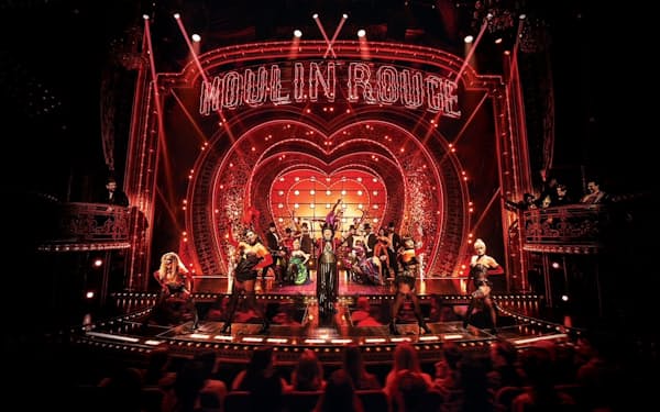 「ムーラン・ルージュ!　ザ・ミュージカル」　Original Broadway cast of Moulin Rouge! The Musical. Photo by Matthew Murphy.