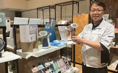 金田社長は「品質管理に特に力を入れている」と語る(埼玉県川口市)