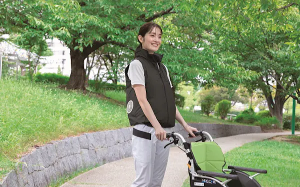 「空調服」が冷涼感を生む仕組みとは