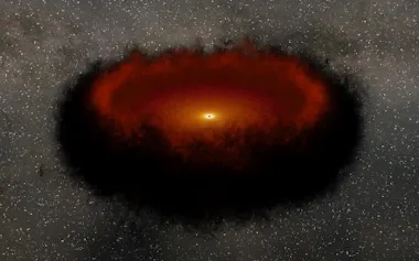 ジェームズ・ウェッブ宇宙望遠鏡が初期の宇宙のデータを集め始めたばかりの頃、研究者たちは奇妙な赤い点があることに気づいた。ブラックホールに似たところがあるが、天文学者たちはまだその正体を解明できていない。(NASA/JPL-CALTECH)(NASA/JPL-CALTECH)