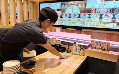 スシローは従業員が安心して働きやすい職場づくりを進める(6月)
