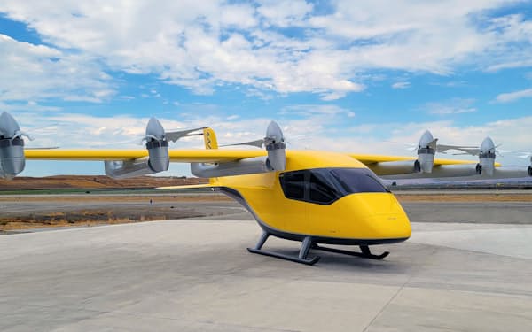 米国のスタートアップ、ウィスク・エアロが開発する「空飛ぶタクシー」＝同社提供