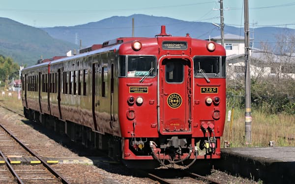 新しいＤ＆Ｓ列車に改造される予定のJR九州の観光列車「いさぶろう・しんぺい」