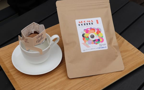 東京国際大学が井上スパイス工業と共同開発したAROMA COFFEE