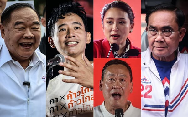 タイの下院選は親軍政権の継続の是非が争点となる