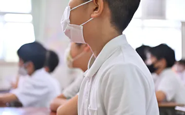 コロナ収束後もマスクの着用を続ける子どもが少なくない