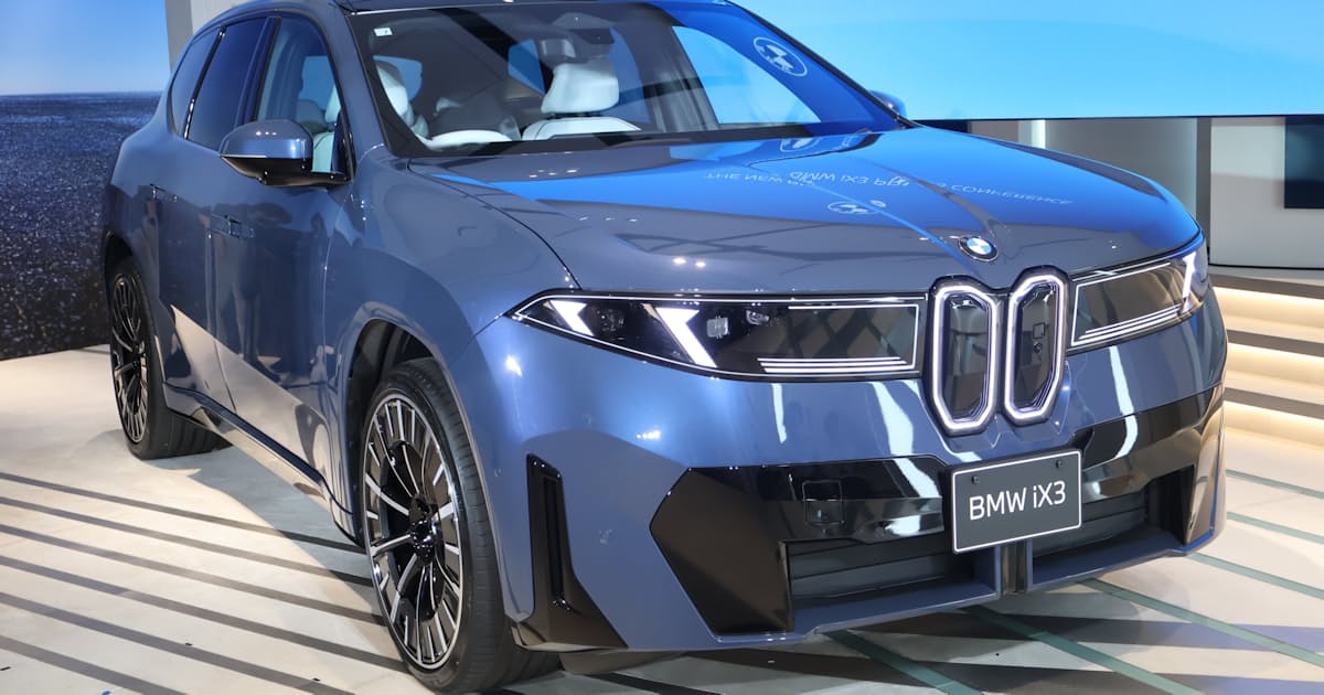 BMW、新型EV「iX3」国内発売 航続距離906キロで国内最長