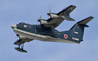 海上自衛隊のUS-2救難飛行艇