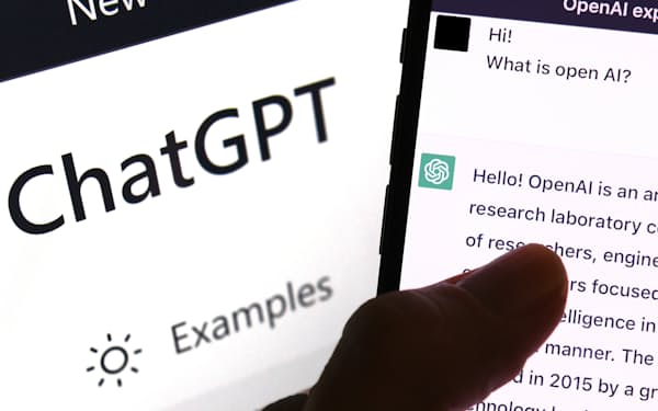 様々な問いに巧みに答えるチャットGPTが、オンライン教育企業にとって脅威の存在になっている