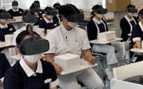 VRで看護の実習機会減少を補う