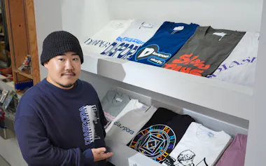 「Diaspora skateboards」を手掛ける小林万里さん