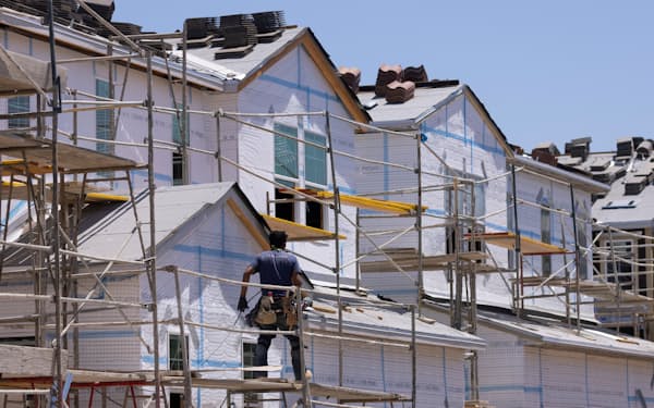 米新築住宅は、中古の在庫低迷を受けて需要が広がっている（米カリフォルニア州）＝ロイター