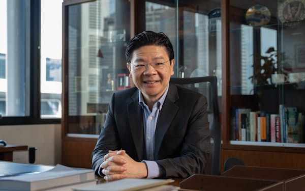 ウォン氏は次期首相の最有力候補と目される＝シンガポール財務省提供