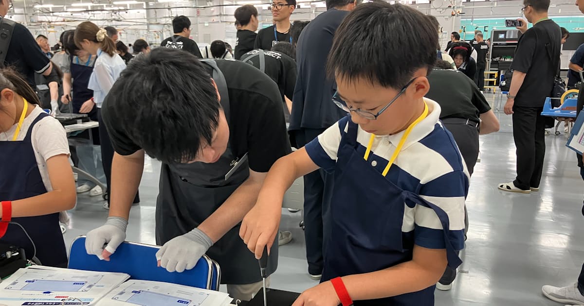 レッツノート30周年、小学生らが最新AIパソコン手作り 応募倍率3倍