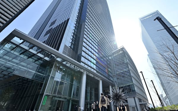 東京ミッドタウン八重洲(東京都中央区)では入居企業にグリーン電力を提供する