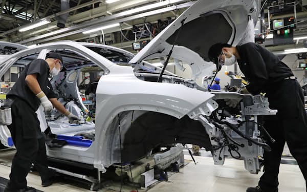 4月の日本車８社の世界生産は前年同月比15%増となった
