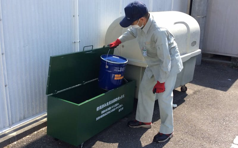 東京都は使用済み食用油を回収する自治体を支援する