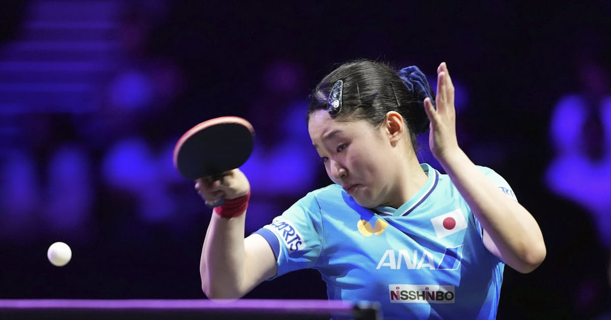 張本美和、卓球WTTチャンピオンズ準々決勝進出