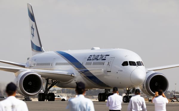 エルアル航空は3月に単独で成田線を就航した＝ロイター