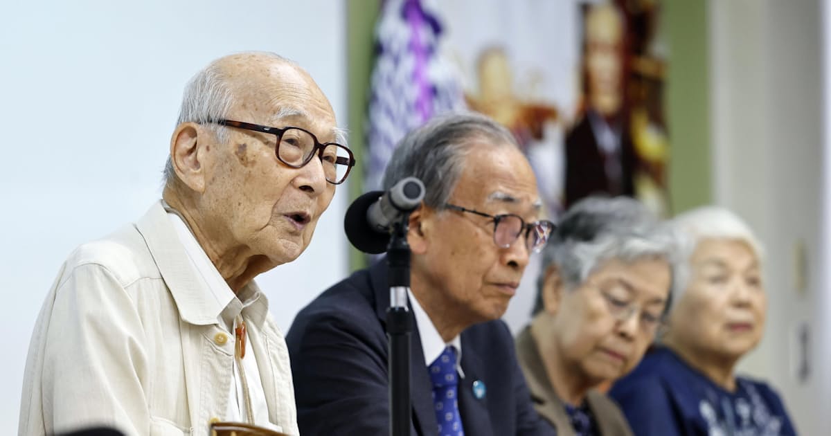 日本被団協が結成70年 「核兵器、戦争ない人間社会を」声明を発表