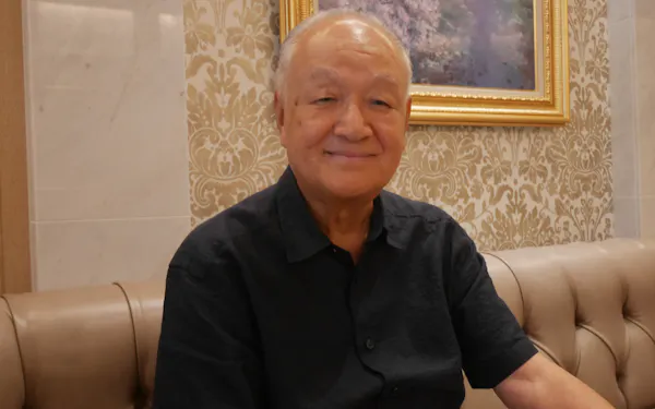シャープ元社長の町田氏は「新しいオンリーワン商品はあまり見えてこない」と話した(7月下旬)