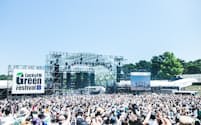 昨夏、1回目のラッキーフェスには全国から約2万人が来場した(2022年7月、茨城県ひたちなか市)