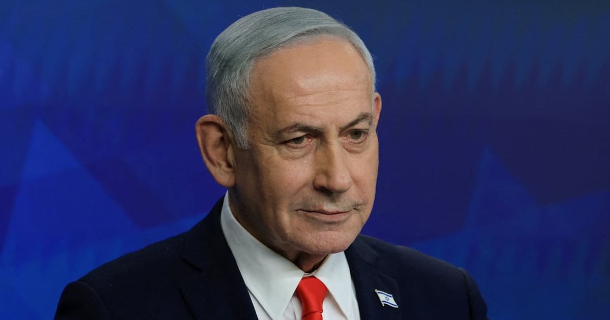 イスラエル首相、軍撤退拒否 ガザ工程表で強硬崩さず