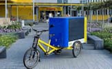 IKEAの太陽光発電付きカーゴバイク（写真:IKEAニュースリリースから）
