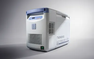 医薬・バイオ分野向け冷凍機の試作機